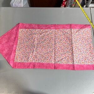 Floral Pink Table Runner